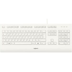 Logitech K280e Pro Wired Business Keyboard, QWERTZ German Layout White Logitech K280e Pro Wired Business Keyboard, QWERTZ German Layout White
