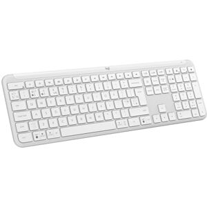Logitech K950 Wireless Keyboard - UK Layout - White Logitech K950 Wireless Keyboard - UK Layout - White