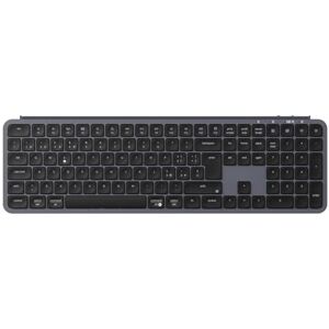 Keychron B6 Pro Wireless Keyboard Ultra Slim Full Size Italian ISO QWERTY Layout, ZMK Configurable, PBT Keys, 3 Modes 2.4 GHz/Bluetooth/Wired, Compatible Win/Mac/Linux, Space Grey Keychron B6 Pro Wireless Keyboard Ultra Slim Full Size Italian ISO QWERTY Layout, ZMK Configurable, PBT Keys, 3 Modes 2.4 GHz/Bluetooth/Wired, Compatible Win/Mac/Linux, Space Grey