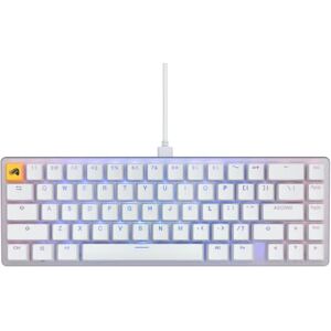 GLORIOUS Gaming GMMK 2 Compact (65Percent) Mechanical Gaming Keyboard, Aluminium Frame, Customisable, Doubleshot Caps, Fox Switches, Per Key RGB, Full NKRO, Spanish QWERTY Layout White GLORIOUS Gaming GMMK 2 Compact (65Percent) Mechanical Gaming Keyboard, Aluminium Frame, Customisable, Doubleshot Caps, Fox Switches, Per Key RGB, Full NKRO, Spanish QWERTY Layout White