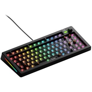 Glorious PC Gaming Race Glorious Gaming GMMK 3 Barebones Custom Gaming Keyboard, TKL 75% Mechanical Keyboard, Modular Gaskets, Hotswappable MX 5 Pole, Noise Reducing Foam, Aluminum Switch Plate, ANSI, Black Glorious PC Gaming Race Glorious Gaming GMMK 3 Barebones Custom Gaming Keyboard, TKL 75% Mechanical Keyboard, Modular Gaskets, Hotswappable MX 5 Pole, Noise Reducing Foam, Aluminum Switch Plate, ANSI, Black