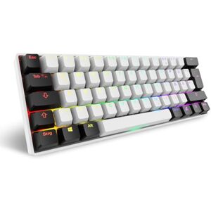 Sharkoon Skiller SGK50 S4 Gen2, White, Gateron Yellow, 60% German Layout Sharkoon Skiller SGK50 S4 Gen2, White, Gateron Yellow, 60% German Layout