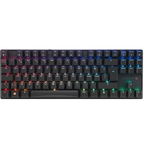 CHERRY MX 8.2 TKL Wireless, Cordless Gaming Keyboard without Numpad, Pan-Nordic Layout (QWERTY), Bluetooth, 2,4 GHz & Kabel, MX2A RED Switches, Black CHERRY MX 8.2 TKL Wireless, Cordless Gaming Keyboard without Numpad, Pan-Nordic Layout (QWERTY), Bluetooth, 2,4 GHz & Kabel, MX2A RED Switches, Black