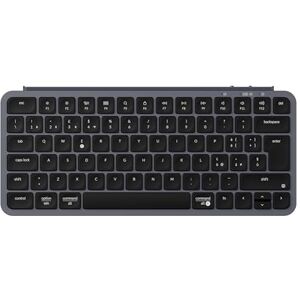 Keychron B1 Pro Ultra Slim Wireless Keyboard 75% Italian ISO QWERTY Layout, ZMK Configurable, PBT Tasi, 3 Modes 2.4 GHz/Bluetooth/Wired, Compatible with Windows/Mac, Space Grey Keychron B1 Pro Ultra Slim Wireless Keyboard 75% Italian ISO QWERTY Layout, ZMK Configurable, PBT Tasi, 3 Modes 2.4 GHz/Bluetooth/Wired, Compatible with Windows/Mac, Space Grey