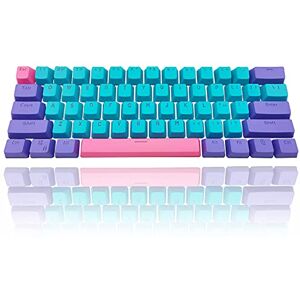 Guffercty kred GTSP 61 Keycaps 60 Percent, Ducky One 2 Mini Keycaps for Mechanical Keyboard OEM Profile RGB PBT Keycap Set with Key Puller for Cherry MX Switches GK61/SK 61/Joker (Only keycaps) Blue Guffercty kred GTSP 61 Keycaps 60 Percent, Ducky One 2 Mini Keycaps for Mechanical Keyboard OEM Profile RGB PBT Keycap Set with Key Puller for Cherry MX Switches GK61/SK 61/Joker (Only keycaps) Blue