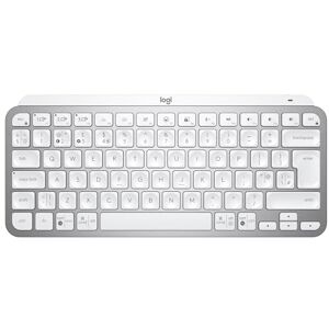 Logitech MX Keys Mini Minimalist Wireless Illuminated Keyboard, Compact, Bluetooth, Backlit, USB-C, Compatible with Apple macOS, iOS, Windows, Linux, Android, Metal Build, QWERTY UK Layout Pale Grey Logitech MX Keys Mini Minimalist Wireless Illuminated Keyboard, Compact, Bluetooth, Backlit, USB-C, Compatible with Apple macOS, iOS, Windows, Linux, Android, Metal Build, QWERTY UK Layout Pale Grey