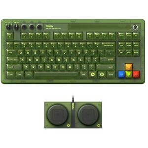 8Bitdo Retro 87 Mechanical Keyboard with RGB Backlight, Bluetooth/2.4G/USB-C Hot Swappable Wireless Gaming Keyboard for Windows and Android Xbox Edition (Officially Licensed) 8Bitdo Retro 87 Mechanical Keyboard with RGB Backlight, Bluetooth/2.4G/USB-C Hot Swappable Wireless Gaming Keyboard for Windows and Android Xbox Edition (Officially Licensed)