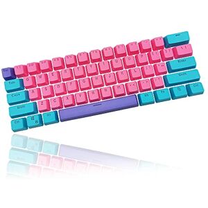 Owpkeenthy WHYSP 61 PBT Purple Keycaps for 60 Percent Keyboard, Ducky One 2 Mini Keycaps Set Backlit for Cherry MX and Gateron Switches 60% Mechanical Keyboard RK61/Apex pro 2/Anime/Joker(Rose) Owpkeenthy WHYSP 61 PBT Purple Keycaps for 60 Percent Keyboard, Ducky One 2 Mini Keycaps Set Backlit for Cherry MX and Gateron Switches 60% Mechanical Keyboard RK61/Apex pro 2/Anime/Joker(Rose)