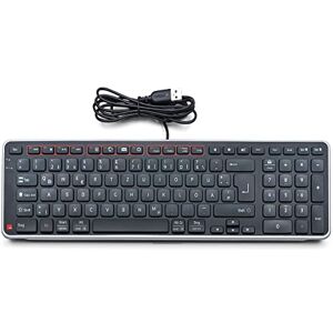 Contour Balance Keyboard - German QWERTZ Office Wired Black Contour Balance Keyboard - German QWERTZ Office Wired Black