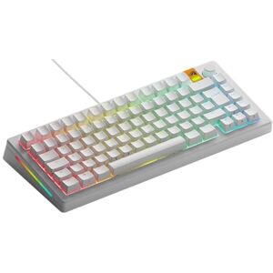 Glorious PC Gaming Race Glorious Gaming GMMK 3 Rapid Trigger Keyboard, Hall Effect, 8K Polling, MX Mechanical & Magnetic Switches, Hotswappable TKL 75%, Modular Gasket System, Doubleshot PBT keycaps, UK QWERTY White Glorious PC Gaming Race Glorious Gaming GMMK 3 Rapid Trigger Keyboard, Hall Effect, 8K Polling, MX Mechanical & Magnetic Switches, Hotswappable TKL 75%, Modular Gasket System, Doubleshot PBT keycaps, UK QWERTY White