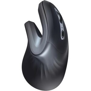 Trust Verro Vertical Mouse, Wireless Ergonomic Mouse with 60° Angle, 600-1600 DPI, 6 Buttons, for Right Hand Users, RF 2.4GHz, Computer Mouse for Laptop, PC, Mac Black Trust Verro Vertical Mouse, Wireless Ergonomic Mouse with 60° Angle, 600-1600 DPI, 6 Buttons, for Right Hand Users, RF 2.4GHz, Computer Mouse for Laptop, PC, Mac Black