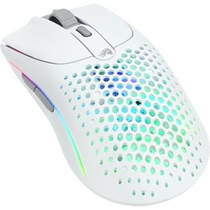 GLORIOUS Gaming Model O 2 Wireless Gaming Mouse Hybrid 2.4GHz & Bluetooth Wireless, 68g Superlight, Long Battery Life, 26k BAMF 2.0 Sensor, RGB, Ambidextrous, 6 Buttons, PTFE Feet White GLORIOUS Gaming Model O 2 Wireless Gaming Mouse Hybrid 2.4GHz & Bluetooth Wireless, 68g Superlight, Long Battery Life, 26k BAMF 2.0 Sensor, RGB, Ambidextrous, 6 Buttons, PTFE Feet White
