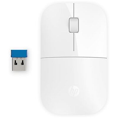 HP Z3700 Wireless Mouse - White - Slim - Multi-OS & Device - 2.4 GHz HP Z3700 Wireless Mouse - White - Slim - Multi-OS & Device - 2.4 GHz