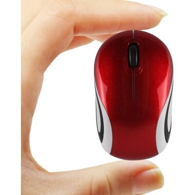 elec Space Wireless Mouse Cute Mini Computer Mouse for Laptop-Small Size Pocket Portable Compact Travel USB Optical Mice 3 Buttons 1600 DPI Cordless Mouse for PC Computer Notebook MacBook Kids Girl Gift (Red) elec Space Wireless Mouse Cute Mini Computer Mouse for Laptop-Small Size Pocket Portable Compact Travel USB Optical Mice 3 Buttons 1600 DPI Cordless Mouse for PC Computer Notebook MacBook Kids Girl Gift (Red)