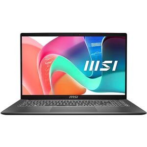 MSI Modern 15 Laptop Intel Core 7 150U Intel Graphics 15.6" FHD Screen 16GB RAM 512GB SSD Windows 11 Home Platinum Grey MSI Modern 15 Laptop Intel Core 7 150U Intel Graphics 15.6" FHD Screen 16GB RAM 512GB SSD Windows 11 Home Platinum Grey