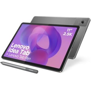 Lenovo Idea Tab Android Tablet 11 inch 2.5K (2560x1600) Display MediaTek Dimensity 6300 4GB RAM 128GB UFS 2.2 Wi-Fi 5 Luna Grey including Tab Pen Lenovo Idea Tab Android Tablet 11 inch 2.5K (2560x1600) Display MediaTek Dimensity 6300 4GB RAM 128GB UFS 2.2 Wi-Fi 5 Luna Grey including Tab Pen