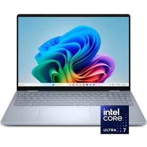 Dell 16 Plus 2-in-1 Laptop Copilot+ db06250-16.0-inch 16:10 FHD+ Touch, Intel Core Ultra 7 Series 2, Intel Arc Graphics, 16GB RAM, 512GB SSD, FHD Camera, Windows 11 Home, Qwerty Ice Blue Dell 16 Plus 2-in-1 Laptop Copilot+ db06250-16.0-inch 16:10 FHD+ Touch, Intel Core Ultra 7 Series 2, Intel Arc Graphics, 16GB RAM, 512GB SSD, FHD Camera, Windows 11 Home, Qwerty Ice Blue