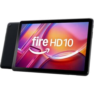 Amazon Fire HD 10 tablet (newest gen), built for relaxation, 10.1" vibrant Full HD screen, octa-core processor, 3 GB RAM, up to 13-h battery life, (2023 release), 64 GB, Black, with adverts Amazon Fire HD 10 tablet (newest gen), built for relaxation, 10.1" vibrant Full HD screen, octa-core processor, 3 GB RAM, up to 13-h battery life, (2023 release), 64 GB, Black, with adverts