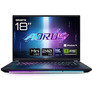 Gigabyte AORUS MASTER 18 BZH Gaming Laptop 18.0“, 240Hz WQXGA, Intel Core 275HX, RTX 5090 GPU, 32GB DDR5 5600MHz, 2 x Gen4 1TB SDD, Windows 11 Pro, 2 Year Warranty, AORUS MASTER 18 BZHC6UKD65SP Gigabyte AORUS MASTER 18 BZH Gaming Laptop 18.0“, 240Hz WQXGA, Intel Core 275HX, RTX 5090 GPU, 32GB DDR5 5600MHz, 2 x Gen4 1TB SDD, Windows 11 Pro, 2 Year Warranty, AORUS MASTER 18 BZHC6UKD65SP
