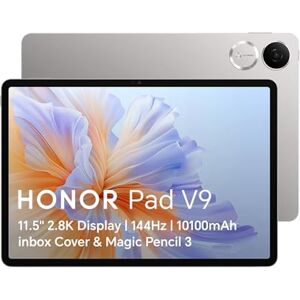 HONOR Pad V9, 2.8K 144Hz Eye Comfort Display,10100mAh Battery, 256GB Storage Wi-Fi Tablet Gray Bundle with inbox Flip cover Magic Pencil 3 HONOR Pad V9, 2.8K 144Hz Eye Comfort Display,10100mAh Battery, 256GB Storage Wi-Fi Tablet Gray Bundle with inbox Flip cover Magic Pencil 3