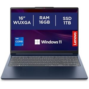 Lenovo IdeaPad Slim 5 16 inch WUXGA 1200p Laptop Intel Core i7-13620H 16GB RAM 1TB SSD Windows 11 Home Cosmic Blue Lenovo IdeaPad Slim 5 16 inch WUXGA 1200p Laptop Intel Core i7-13620H 16GB RAM 1TB SSD Windows 11 Home Cosmic Blue