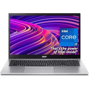 Acer Aspire 3 A315-59 Laptop Intel Core i7-1255U, 8GB, 512GB SSD, Integrated Graphics, 15.6" Full HD, Windows 11, Silver Acer Aspire 3 A315-59 Laptop Intel Core i7-1255U, 8GB, 512GB SSD, Integrated Graphics, 15.6" Full HD, Windows 11, Silver