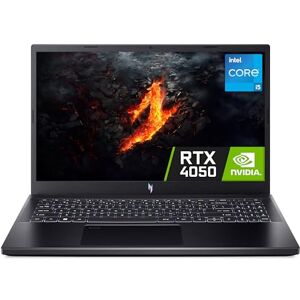 Acer Nitro V15 ANV15-51 Gaming Laptop Intel Core i5-13420H, 16GB, 512GB SSD, NVIDIA GeForce RTX 4050, 15.6" Full HD 165Hz, Windows 11, Black Acer Nitro V15 ANV15-51 Gaming Laptop Intel Core i5-13420H, 16GB, 512GB SSD, NVIDIA GeForce RTX 4050, 15.6" Full HD 165Hz, Windows 11, Black