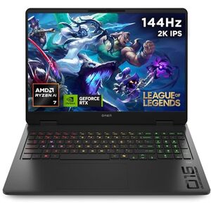 HP OMEN 16" Gaming Laptop AMD Ryzen AI 7 350 Processor 16GB RAM 1TB SSD NVIDIA GeForce RTX 5050 144 Hz 2K IPS Anti-glare Display Windows 11 Home AMD FreeSync Fast Charge 16-ap0000sa HP OMEN 16" Gaming Laptop AMD Ryzen AI 7 350 Processor 16GB RAM 1TB SSD NVIDIA GeForce RTX 5050 144 Hz 2K IPS Anti-glare Display Windows 11 Home AMD FreeSync Fast Charge 16-ap0000sa