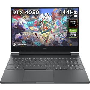 HP Victus Gaming 15.6" lAPTOP 1920 x 1080 pixels AMD Ryzen 7 16GB 512GB SSD NVIDIA GeForce RTX 4050 Windows 11 Home 144Hz Display Anti-glare panel 15-fb3003sa HP Victus Gaming 15.6" lAPTOP 1920 x 1080 pixels AMD Ryzen 7 16GB 512GB SSD NVIDIA GeForce RTX 4050 Windows 11 Home 144Hz Display Anti-glare panel 15-fb3003sa