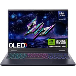 Acer Predator Helios Neo 14 AI PHN14-71 Gaming Laptop Intel Core Ultra 7 255H, 32GB, 1TB Gen4 SSD, NVIDIA GeForce RTX 5070, 14.5" 2.8K OLED 120Hz, Windows 11, Black Acer Predator Helios Neo 14 AI PHN14-71 Gaming Laptop Intel Core Ultra 7 255H, 32GB, 1TB Gen4 SSD, NVIDIA GeForce RTX 5070, 14.5" 2.8K OLED 120Hz, Windows 11, Black