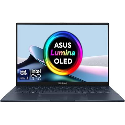 Asus Zenbook 14 UX3405 Laptop Intel Core Ultra 7 255H 16GB 1TB SSD 14.0" (1920x1200) Full HD OLED Touchscreen UK Layout Backlit Keyboard Windows 11 Home Asus Zenbook 14 UX3405 Laptop Intel Core Ultra 7 255H 16GB 1TB SSD 14.0" (1920x1200) Full HD OLED Touchscreen UK Layout Backlit Keyboard Windows 11 Home