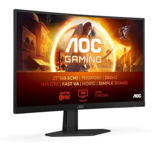 AOC - C27G4ZXED - 27in FHD - Curved - Monitor AOC - C27G4ZXED - 27in FHD - Curved - Monitor
