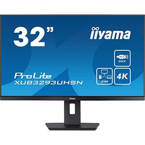 IIYAMA XUB3293UHSN-B5-31.5", IPS, 3840X2160/60Hz, 1H1DP1Type-C, RJ45, HAS IIYAMA XUB3293UHSN-B5-31.5", IPS, 3840X2160/60Hz, 1H1DP1Type-C, RJ45, HAS