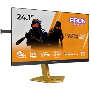 AOC CS24A 24.1 inch FHD Monitor 610Hz, TN eSports Panel, 0.5ms GtG, Adaptive Sync, HDR400, G-Sync Compatible, Height Adjustment, (1920x1080 HDMI 2x 2.1 DP USB Hub) Black AOC CS24A 24.1 inch FHD Monitor 610Hz, TN eSports Panel, 0.5ms GtG, Adaptive Sync, HDR400, G-Sync Compatible, Height Adjustment, (1920x1080 HDMI 2x 2.1 DP USB Hub) Black