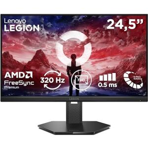 Lenovo Legion 25-10 24.5" FHD Gaming Monitor – 320Hz Ultra-Fast Refresh, 0.5ms Response, HDR10, 99% sRGB, AMD FreeSync Premium, VESA Adaptive Sync, HDMI, DP, Fully Adjustable, Eclipse Black Lenovo Legion 25-10 24.5" FHD Gaming Monitor – 320Hz Ultra-Fast Refresh, 0.5ms Response, HDR10, 99% sRGB, AMD FreeSync Premium, VESA Adaptive Sync, HDMI, DP, Fully Adjustable, Eclipse Black
