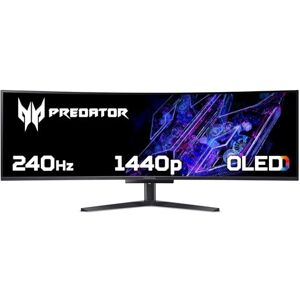Acer 49" Predator X49X DQHD 240Hz QD-OLED Freesync Curved Gaming Monitor with KVM + 90W PD Acer 49" Predator X49X DQHD 240Hz QD-OLED Freesync Curved Gaming Monitor with KVM + 90W PD