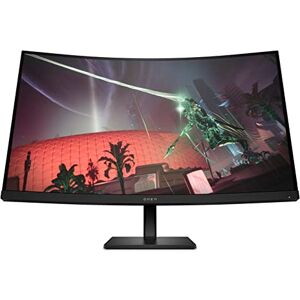 HP OMEN 32c Curved Gaming Monitor 31.5'' QHD VA 165hz Gaming Console Compatible 2x HDMI 2.0 1x DisplayPort 1.4 AMD FreeSync Premium Tilt & height adjustments VESA Mountable Black HP OMEN 32c Curved Gaming Monitor 31.5'' QHD VA 165hz Gaming Console Compatible 2x HDMI 2.0 1x DisplayPort 1.4 AMD FreeSync Premium Tilt & height adjustments VESA Mountable Black