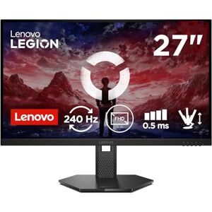 Lenovo Legion 27-10 Gaming Monitor FHD, 240 Hz, IPS, 0.5ms, 16:9 VESA Adaptive Sync VESA mount 100mm Tilt Raven Black Lenovo Legion 27-10 Gaming Monitor FHD, 240 Hz, IPS, 0.5ms, 16:9 VESA Adaptive Sync VESA mount 100mm Tilt Raven Black