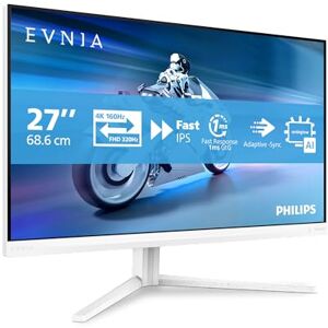 Philips Evnia 27M2N5901A 27 inch UHD Gaming Monitor, 160Hz 4K / 320Hz FHD Dual Frame, 1ms, IPS, G-Sync comp., HDR400, Ambiglow (3840x2160, 2x HDMI 2.1, DP 1.4, USB-C 65W, USB Hub) Philips Evnia 27M2N5901A 27 inch UHD Gaming Monitor, 160Hz 4K / 320Hz FHD Dual Frame, 1ms, IPS, G-Sync comp., HDR400, Ambiglow (3840x2160, 2x HDMI 2.1, DP 1.4, USB-C 65W, USB Hub)