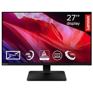 Lenovo L27qe Monitor 27 inch QHD, 100 Hz, IPS, 4ms, 16:9, HDMI 2.1 DP 1.4 VESA Adaptive Sync VESA mount 100mm Tilt Raven Black Lenovo L27qe Monitor 27 inch QHD, 100 Hz, IPS, 4ms, 16:9, HDMI 2.1 DP 1.4 VESA Adaptive Sync VESA mount 100mm Tilt Raven Black