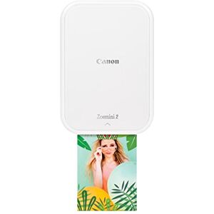 Canon Zoemini 2 Printing Kit: Capture & Create Anywhere Compact Portable Photo Printer Bluetooth 5.0 Fast USB-C Charging for On-the-Go Adventures, Pearl White Canon Zoemini 2 Printing Kit: Capture & Create Anywhere Compact Portable Photo Printer Bluetooth 5.0 Fast USB-C Charging for On-the-Go Adventures, Pearl White