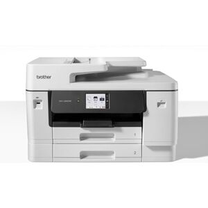 Brother MFC-J6960DW Wireless Colour Inkjet Printer, A3 and A4 4-in-1 (Print/Copy/Scan/fax), Wi-Fi/USB/NFC, 2 x 250 sheets, 8.8cm touchscreen, UK Plug Brother MFC-J6960DW Wireless Colour Inkjet Printer, A3 and A4 4-in-1 (Print/Copy/Scan/fax), Wi-Fi/USB/NFC, 2 x 250 sheets, 8.8cm touchscreen, UK Plug