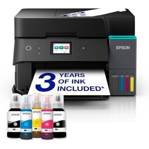 Epson EcoTank ET-4955 Ink Tank Printer Home Office Use Wireless & Ethernet A4 Duplex Print, Copy, Scan, Fax 6.1cm Touchscreen ADF Includes up to 3 Years of Ink Epson EcoTank ET-4955 Ink Tank Printer Home Office Use Wireless & Ethernet A4 Duplex Print, Copy, Scan, Fax 6.1cm Touchscreen ADF Includes up to 3 Years of Ink