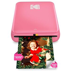 Kodak Step Instant Smartphone Photo Printer Portable Mini Color Wireless Mobile Printer Zink 2x3 Inch Sticky-Back Photos Bluetooth Compatible with iOS & Android Devices Fun Editing App Pink Kodak Step Instant Smartphone Photo Printer Portable Mini Color Wireless Mobile Printer Zink 2x3 Inch Sticky-Back Photos Bluetooth Compatible with iOS & Android Devices Fun Editing App Pink