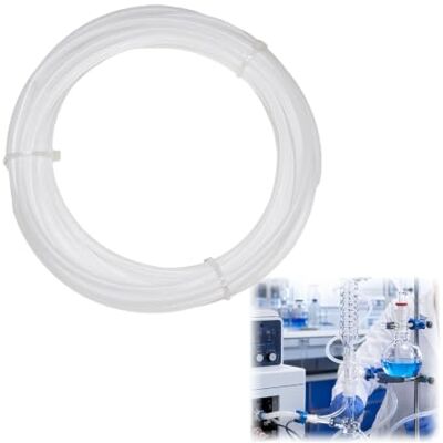 Wismont PTFE Teflon Tube 5M,2.5mm ID × 4mm OD For Lab A1/A1 mini/P1P/P1S/X1C, Creality K1/K1 Max/Ender 3 V3 (White) Wismont PTFE Teflon Tube 5M,2.5mm ID × 4mm OD For Lab A1/A1 mini/P1P/P1S/X1C, Creality K1/K1 Max/Ender 3 V3 (White)
