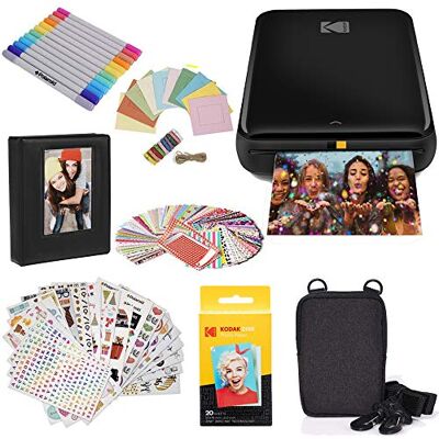 Kodak - Kodak Step Instant Printer - Wireless Mobile Photo Printer - Portable - High-Quality Prints Kodak - Kodak Step Instant Printer - Wireless Mobile Photo Printer - Portable - High-Quality Prints