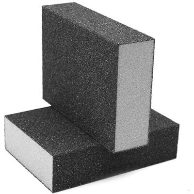 cyclingcolors 2 x Sanding Sponge 4-Sided Garage Workshop DIY 3D Printer Sanding Polishing Wood Colour Steel Rust Abrasion Grit 120 cyclingcolors 2 x Sanding Sponge 4-Sided Garage Workshop DIY 3D Printer Sanding Polishing Wood Colour Steel Rust Abrasion Grit 120