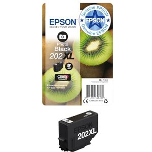 Epson 202XL Photo Black Kiwi High Yield Genuine, Claria Premium Ink Cartridge,XL High Capacity Epson 202XL Photo Black Kiwi High Yield Genuine, Claria Premium Ink Cartridge,XL High Capacity