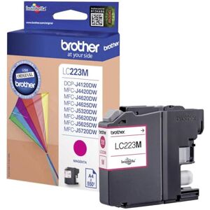Brother LC-223 ink cartridge magenta standard capacity 550 pages 1-pack Brother LC-223 ink cartridge magenta standard capacity 550 pages 1-pack