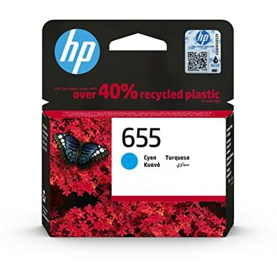 HP 655 CZ110AE Ink Cartridges Cyan HP 655 CZ110AE Ink Cartridges Cyan